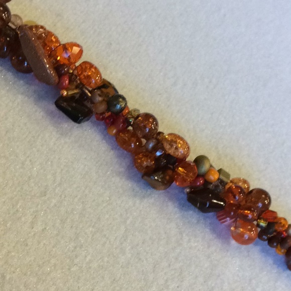 FINAL SALE PRICE CL Designs Rich Fall Colors Necklace - Picture 3 of 5